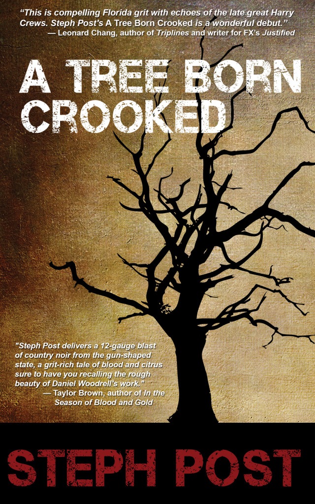 A tree born crooked front cover only at 300 dpi