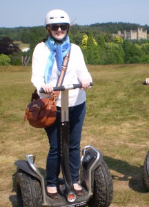 Looking rather silly @ Leeds Castle